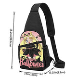 Sai-lor Mo-on Chest Bag Casual Sling Backpack Hiking Daypack Convertible Shoulder Pack