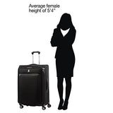 Travelpro Luggage Platinum Elite 29" Expandable Spinner Suitcase W/Suiter, Shadow Black