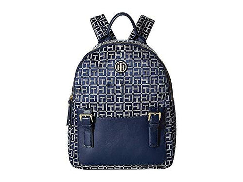 Tommy Hilfiger Women's Imogen Backpack Navy/White One Size