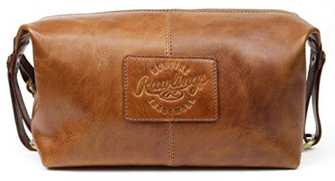Rawlings Heritage Collection Leather Travel Kit - Tan