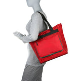 Derek Alexander Large Top Zip Shopper, Black, One Size