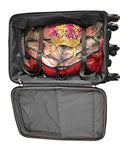 The Dance Angel Suitcase Black Carry-On (Rolling Dance Bag With Costume Rack)