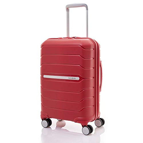 Samsonite Octolite Spinner Carry-On Luggage Large Red Suitcase