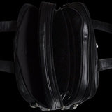 McKleinUSA Damen 80715 R Series Leather Detachable-Wheeled Laptop Case (Black)