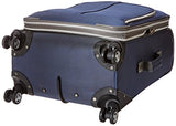 Olympia Tuscany 25 Inch Expandable Vertical Rolling Luggage Case, Denim Blue, One Size