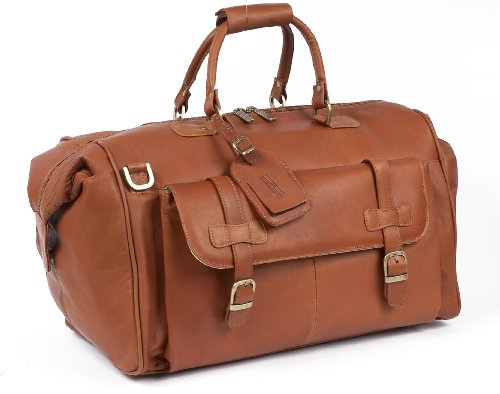 Claire Chase Millionaire Duffel, Saddle, One Size