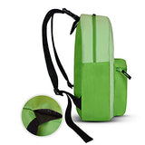 Sprite Beat Reversible Backpack for Kids - Cute Backpack Casual School Backpack Cartoon Backpack College Backpack - Orange Dog / Green School Bookbag