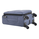 Amazon Basics Urban Softside Spinner Luggage, 3-Piece Set, Blue