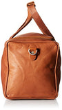 Piel Leather Traveler's Select Xs Duffel Bag, Saddle