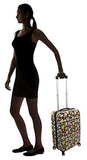 Lily Bloom Hardside 20" Carry On Design Pattern Spinner Luggage For Woman (20in, What A Hoot)