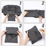 Vorspack Small Duffel Bag 20 Inches Foldable Gym Bag for Men Women Duffle Bag Lightweight with Inner Pocket for Travel Sports - Black