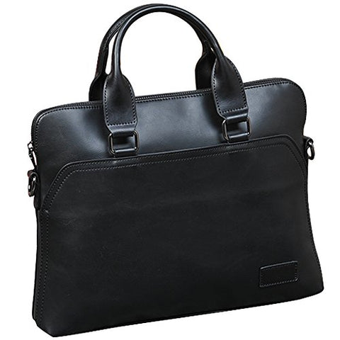 Mens Business Laptop Briefcase, Berchirly Men Bag PU Leather Messenger Bag For Work Computer Casing