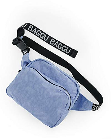 BAGGU Fanny Pack, Fashion Forward and Easy to Carry, Cornflower