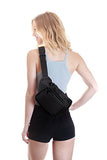 SoJourner Black Fanny Pack - Packs for men, women | Cute Festival Waist Bag Fashion Belt Bags