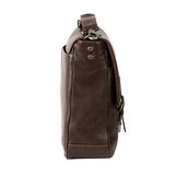 BOCONI Tyler Tumbled Saddle Bag 233-2207 (COFFEE)