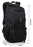 Kaka Backpack For 17-Inch Laptops - Black