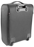 ful Fold Up 21" Soft Sided Rolling Luggage, Black