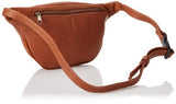 David King & Co. Two Zip Waist Pack, Tan, One Size