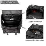 Backpack for men,Vaschy Vintage Water Resistant Daypack Rucksack College School Backpack with Padded 15.6 inch Laptop Compartment