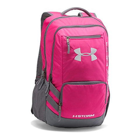 Under Armour Storm Hustle Ii Backpack, Tropic Pink/Graphite, One Size