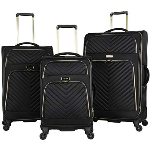 Kenneth Cole Reaction Women'S Chelsea Softside Chevron Expandable 4-Wheel Spinner Luggage