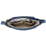 Travelon Anti-Theft Signature Quilted E/w Slim Bag, Ocean, One Size