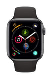 Apple Watch Series 4 (GPS + Cellular, 44mm) - Space Gray Aluminium Case with Black Sport Band