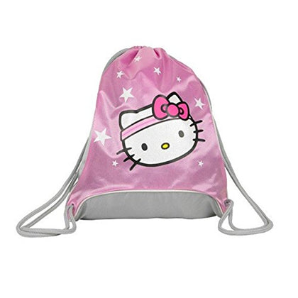 Hello Kitty Sports Sackpack, Pink/Grey