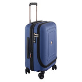 Delsey Luggage Cruise Lite Hardside 19" Intl. Carry On Exp. Spinner Trolley, Blue