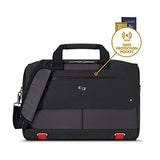 Solo 15.6 Inch Mission Briefcase with RFID Pocket, Black