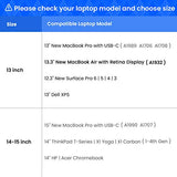 tomtoc Laptop Shoulder Bag for 2018 New MacBook Air - 13.3” Retina Display | 13 inch New MacBook