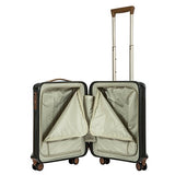 Bric's Capri 21 Inch International Carry On Spinner, Olive Shiny