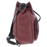 Kenneth Cole Reaction Womens Ruby Faux Leather Colorblock Backpack Red Medium