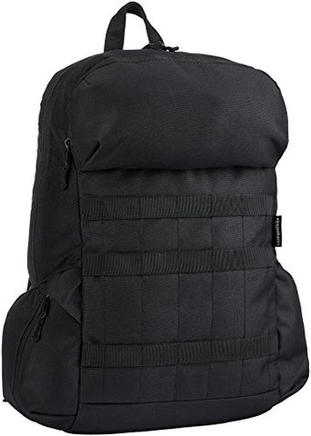 AmazonBasics Canvas Backpack for Laptops up to 15-Inches - Black