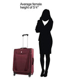 Travelpro Checked-Medium, Burgundy