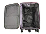 The Dance Angel Suitcase Hot Pink and Black"The Classic" Carry-On (Rolling Dance Bag With Costume