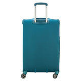 DELSEY Paris Hyperglide 3 Piece Luggage Set Carry On & Checked Spinner Suitcases, Teal Blue
