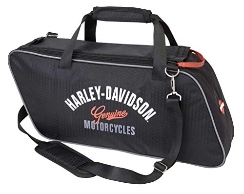 Harley-Davidson Ripstop Honeycomb Tour Pack, 19 x 9 x 4.75 inches 99306-BLACK
