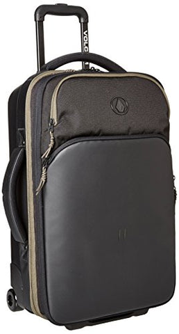 Volcom Men'S Day Tripper Rolling Bag, Black, One Size