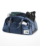 The North Face Unisex Berkeley Duffel ¿ Small Shady Blue Light Heather/Urban Navy Light Heather One Size