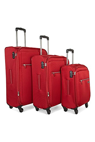 Shop Antler Marcus Piece Suitcase Set in Re – Luggage Factory