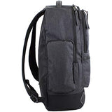 Fuel High Capacity Lifestyle Backpack with High Density Foam Straps, Graphite Chambray/Black