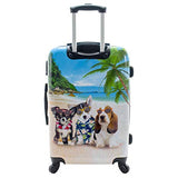 Chariot 20" Lightweight Spinner Carry-On Upright Suitcase - Kona