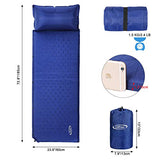 G4Free Self Inflating Camping Sleeping Pad for Backpacking Lightweight Compact Camping Matress