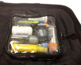 Cabin Max Palermo Carry-on luggage Cabin bag Detachable Toiletry Bag 44 litres (Black)