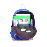 S Kaiko Canvas Backpack School Bakcpack For Women And Men Polka Dots Sweet Lace School Bag