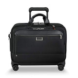 Briggs & Riley @work Large Spinner Briefcase (BLACK, FREE MONOGRAMMING)