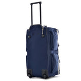 Olympia Luggage 29" 8 Pocket Rolling Duffel Bag, Navy, One Size