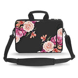 Anyshock Neoprene Laptop Shoulder Bag Carrying Case Sleeve Water-Resistant with Handles and