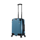 Mia Toro Italy Ruota Hardside Spinner Carry-on, Blue
